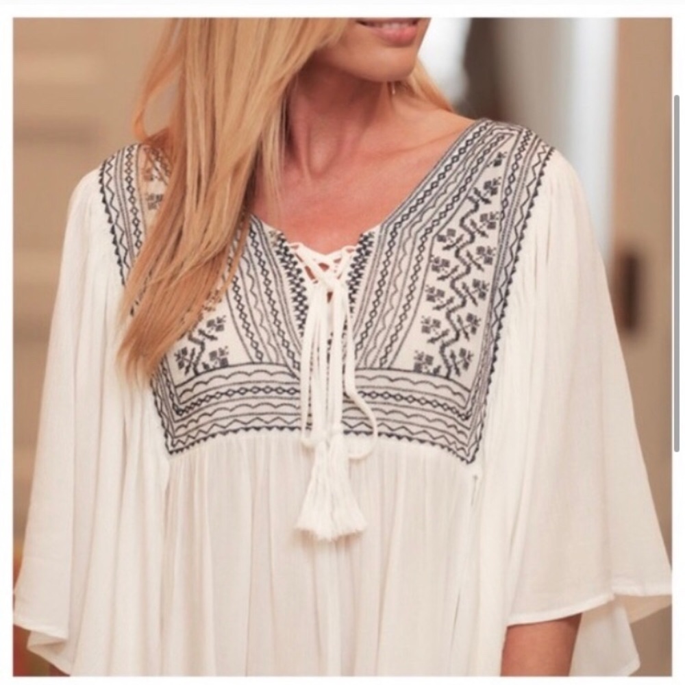 Infinity Raine Embroidered Tunic M